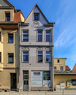 Rudolstadt Anton-Sommer-Straße 23 Wohn- und Geschäftshaus Bestandteil Denkmalensemble „Kernstadt Rudolstadt“