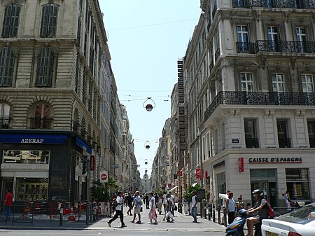 Rue Saint Ferréol Marseille