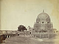 The tomb in 1865