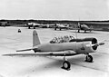 Vultee SNV-1 Valiant, im Hintergrund je eine SNB, SNJ und NJ