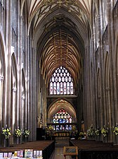 The nave of St. Mary Redcliffe