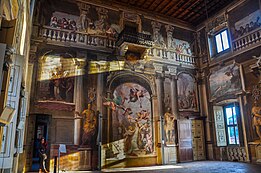 The Salone dei Fasti Romani Sala delle feste palazzo Borromeo Arese S.jpg