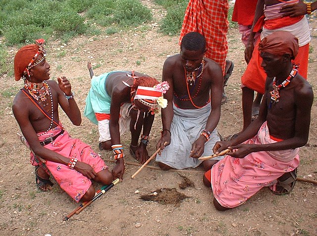 Представители народа самбуру