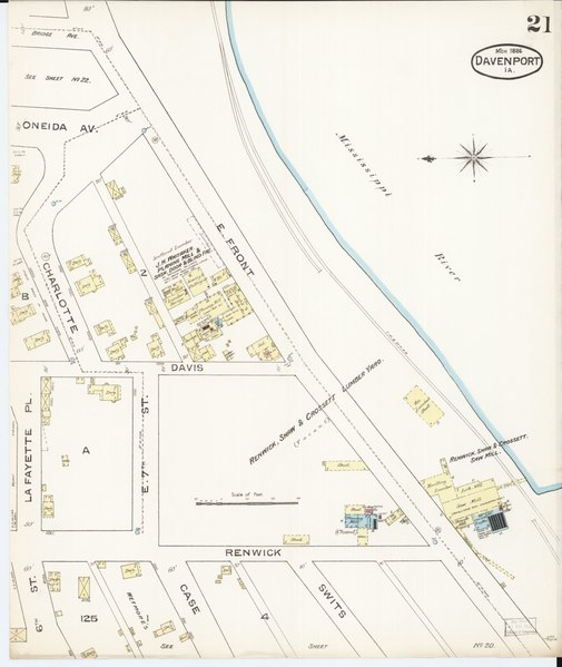 File:Sanborn Fire Insurance Map from Davenport, Scott County, Iowa. LOC sanborn02624 001-21.tif