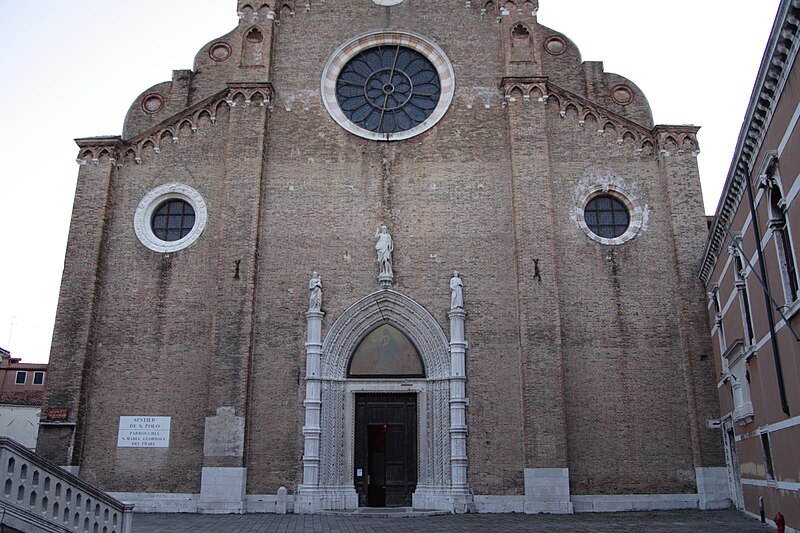 File:Santa Maria Gloriosa dei Frari, facade.JPG