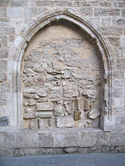 Fachada de la iglesia de Santa Catalina (Valencia)
