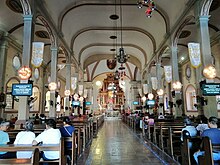 Church interior in 2020 Santa rosa delima parish interior.jpg