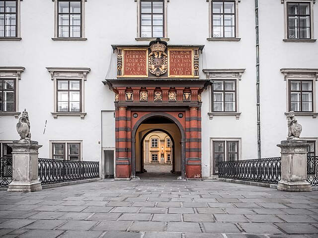 The Swiss Gate (Schweizertor), original main gate