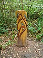 Sculpture in the Wildlife Walk at Joyden's Wood.