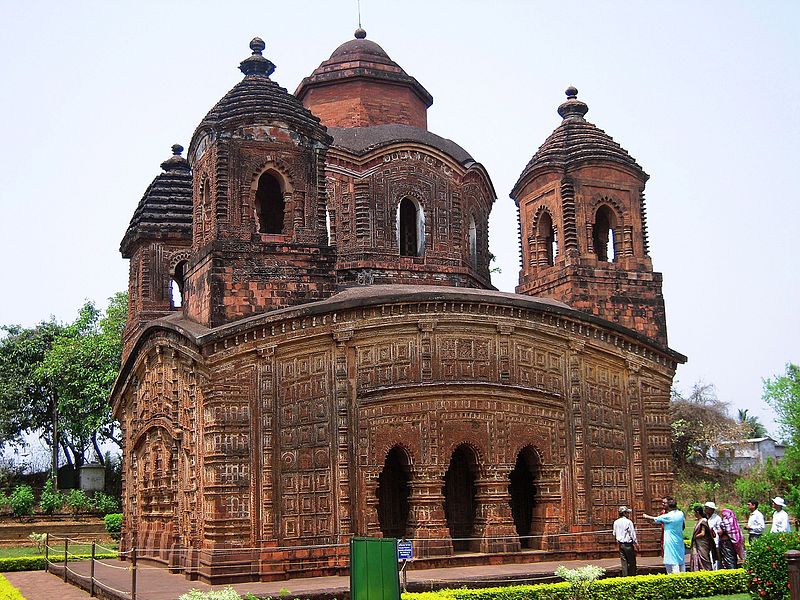 File:Shyam Rai Temple.. Bishnupur.jpg