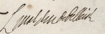 Signature de Charles-Louis-Auguste Fouquet
