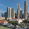 Skyline of the Central Business District with the Old Parliament House in Singapore.jpg