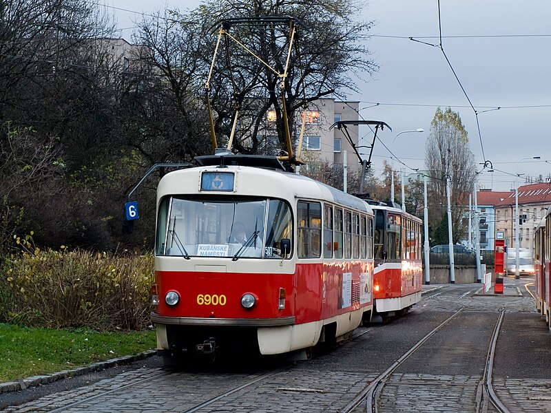 File:Smyčka Kotlářka, Tatra T3.jpg