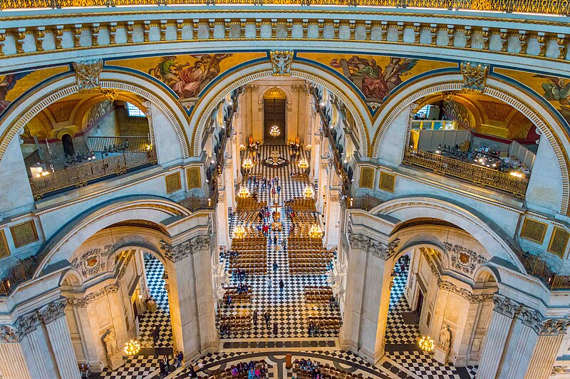 File:St Paul's Cathedral – Whispering Gallery.jpg