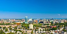 Skyline of Stamford Stamford Connecticut Skyline Aug 2017.jpg