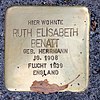 Stolperstein Knesebeckstr 72 (Charl) Ruth Elisabeth Benatt.jpg