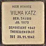 Stolperstein für Wilma Katz (Erlangen).jpg