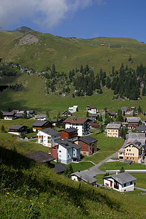 Stoos village in Switzerland