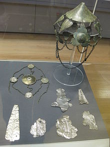 Part of the (Romano-British) Stony Stratford Hoard, on display in the British Museum