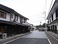 The street corner of Koyanose-juku 木屋瀬宿の曲がり角