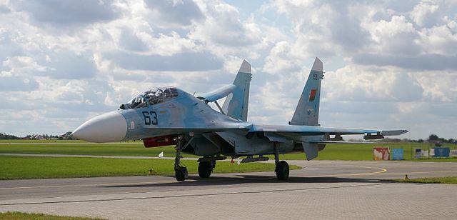 Беларускі Су-27УБМ-1 на авіяшоў у Радаме за 15 хвілінаў да катастрофы