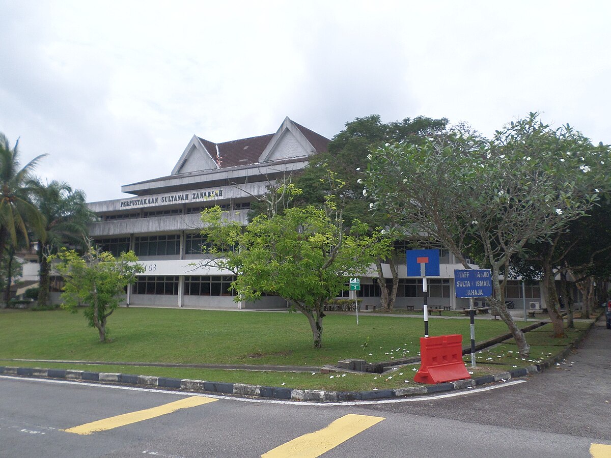 Perpustakaan Sultanah Zanariah  Wikipedia Bahasa Melayu 