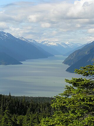 <span class="mw-page-title-main">Taiya Inlet</span> Water body in Alaska, USA