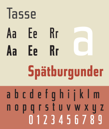 Tasse (lettertype)