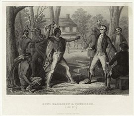 Tecumseh tegen Harrison, 1810