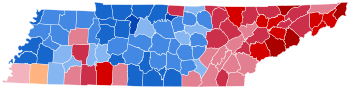 Tennessee presidentsverkiezingen resultaten 1956.svg