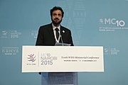 وزير الصحة السعودي توفيق الربيعة في الملتقى الوزاري العاشر لمنظمة التجارة العالمية