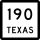 Texas 190.svg