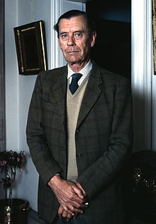 John Egerton (1915-2000), 5th Earl of Ellesmere, who in 1963 became the first Duke of Sutherland from the Egerton family, by Allan Warren The 6th Duke of Sutherland Allan Warren.jpg