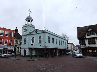 <span class="mw-page-title-main">Faversham Guildhall</span> Municipal building in Faversham, Kent, England