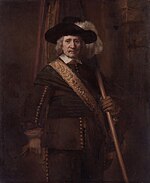 The Standard Bearer (Floris Soop, 1604–1657), by Rembrandt van Rijn.jpg