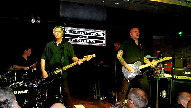 The Stranglers performing in Chicago in 2013