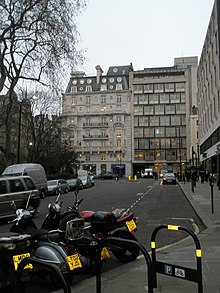 Hikma Pharmaceuticals' head office in Hanover Square in London (on the left) The eastern side of Hanover Square - geograph.org.uk - 1090390.jpg