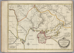      El territorio de la Horda Budzhak en el siglo XVIII.