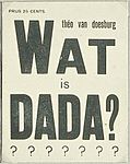 Wat is Dada?. 1923.