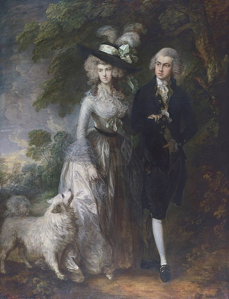 File:Thomas Gainsborough - Mr and Mrs William Hallett ('The Morning Walk') - WGA8418.jpg