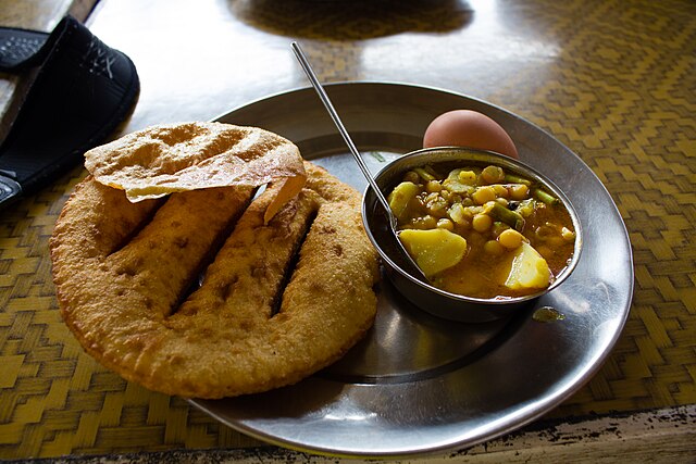 A simple Tibetan breakfast