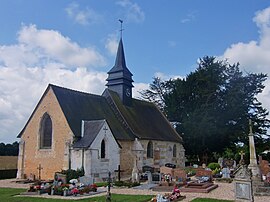 Die Kirche in Tocqueville