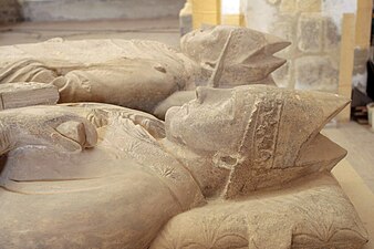 Tumba de San Mayeul y San Odilon abades de Cluny.