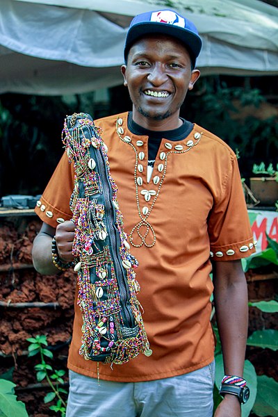 File:Traditional Kikuyu Musical Ornament called Gichande in its bag.jpg