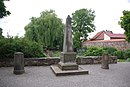 Prussian post column, next to the Heilig-Geist-Kapelle