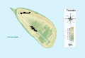 特罗姆兰岛地形图