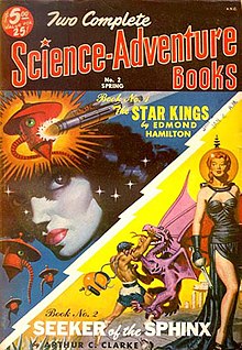 Clarke's novella "The Road to the Sea" was originally published in Two Complete Science-Adventure Books in 1951 as "Seeker of the Sphinx" Two complete science adventure books 1951spr n2.jpg