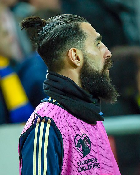 UEFA EURO qualifiers Sweden vs Romaina 20190323 Jimmy Durmaz (cropped).jpg