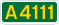 UK road A4111.svg