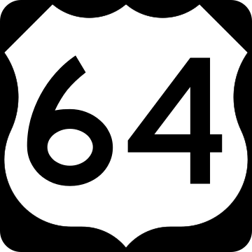 U.S. Route 64 in North Carolina